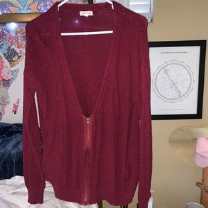 UO maroon sweater